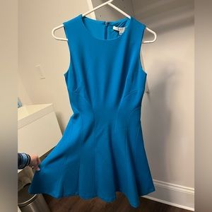 Aqua blue dress